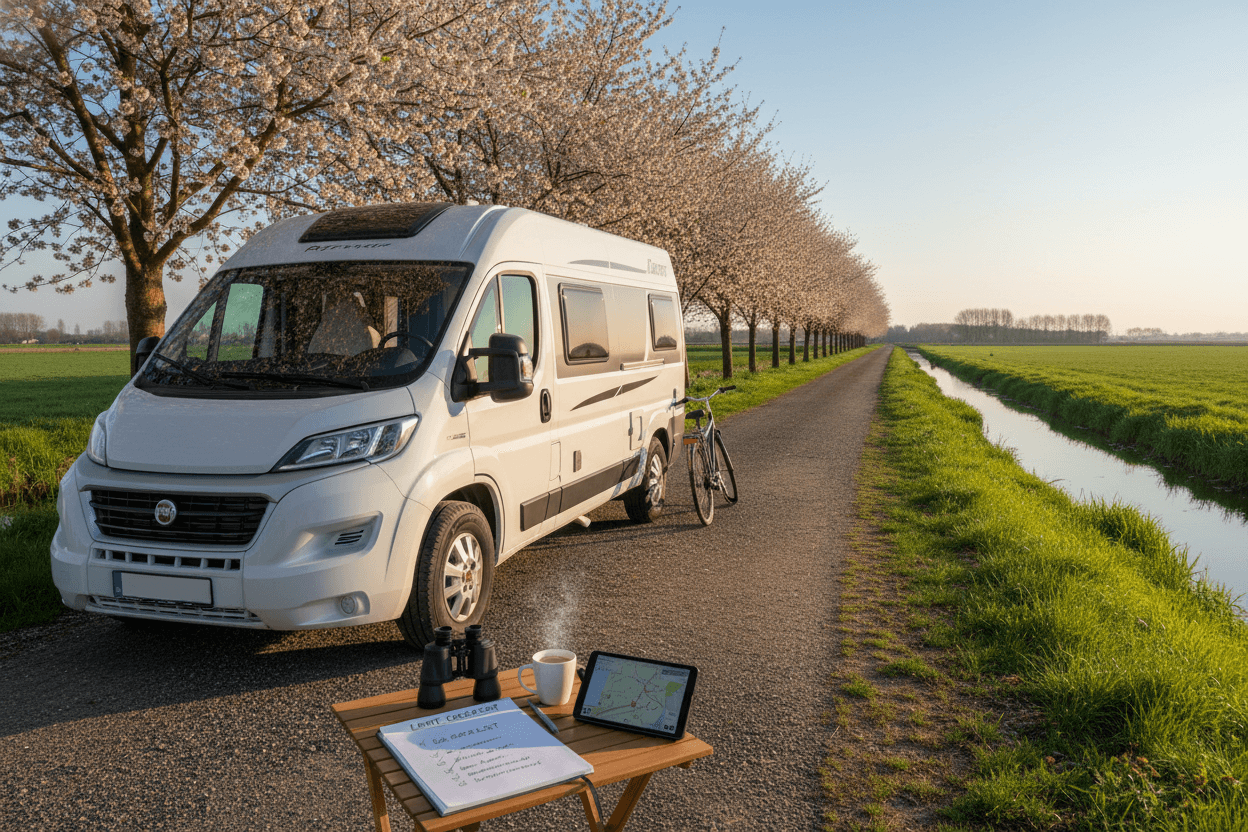 Camper Lente Checklist: Zo Bereid Je Jouw Eerste Lentetrip Perfect Voor