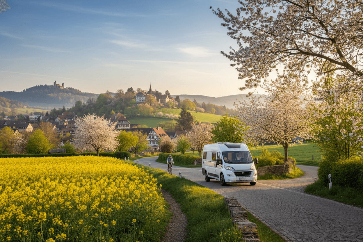 10 Prachtige Camperroutes voor de Lente: Ontdek Europa op Jouw Eigen Tempo